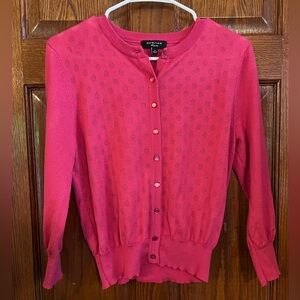 Spense Knits Medium Pink Cardigan